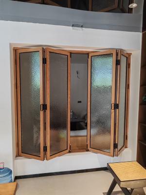 folding window aluminum balcony vertucal