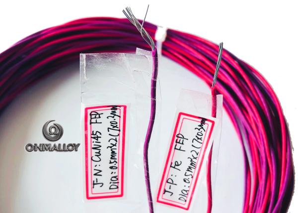 Revestimento da borracha de silicone das costas do cabo de par termoelétrico da isolação da fibra de vidro multi