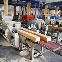 Bloc en bois de palette moulé par sciure européenne chaude de presse faisant la machine