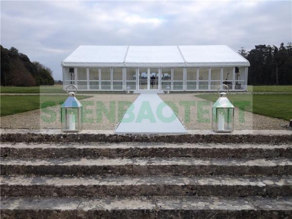 PVC Catering Tents 500-1000 People Temporary For Anniversary Corporate