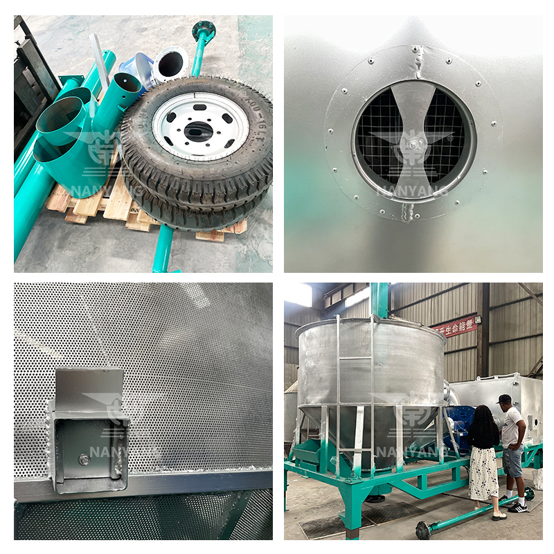 Mobile Grain Dryer Large Corn Wheat Corn Grain Dryer Wheat Mobile Grain Dryer Machine