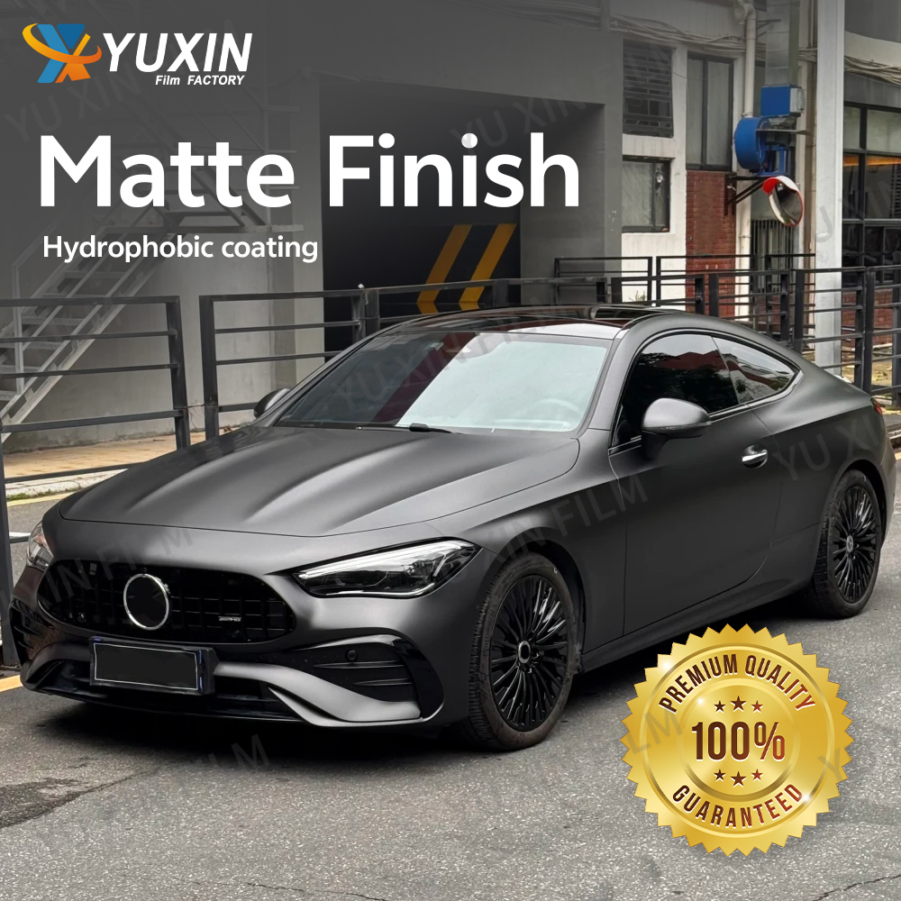 TPU Matte Paint Protection Film High Gloss Hydrophobic Self-healing 7.5mil Strong Stretch