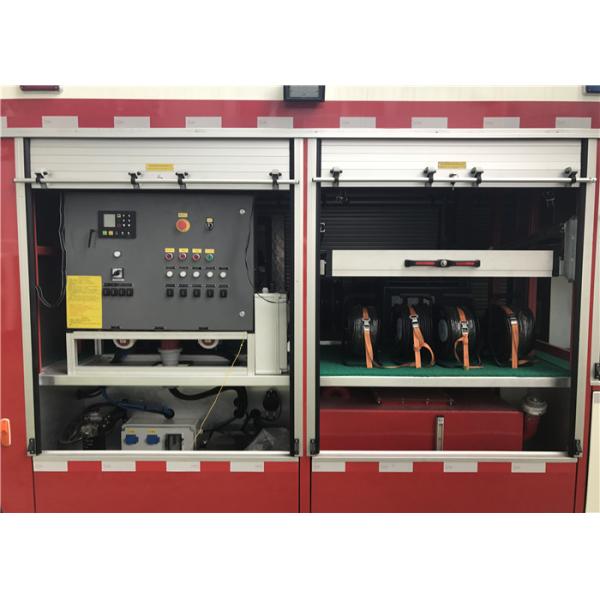 8 Ton Lighting Fire Truck with 8x2 KW Main Lamps