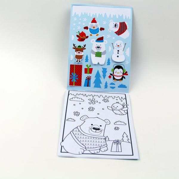 Книжное производство причудливых изготовленных на заказ Софтковер детей стикера красочное и привлекательное