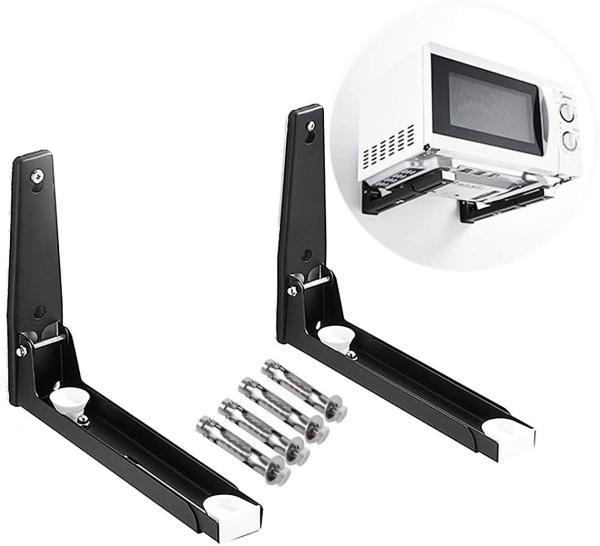 Micro-ondas telescópica em forma de L Oven Brackets Wall Mounted Microwave Oven Stand