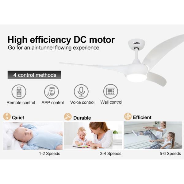 Melhore sua casa com o ventilador de teto LED 1stshine Design elegante e recursos de economia de energia