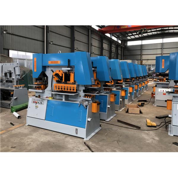 Metal Sheet Stamping 90t Hydraulic Ironworker Machine