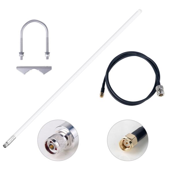 Стеклоткань LoRa Точки доступа антенны 130CM 868mhz Omni дирекционная на открытом воздухе