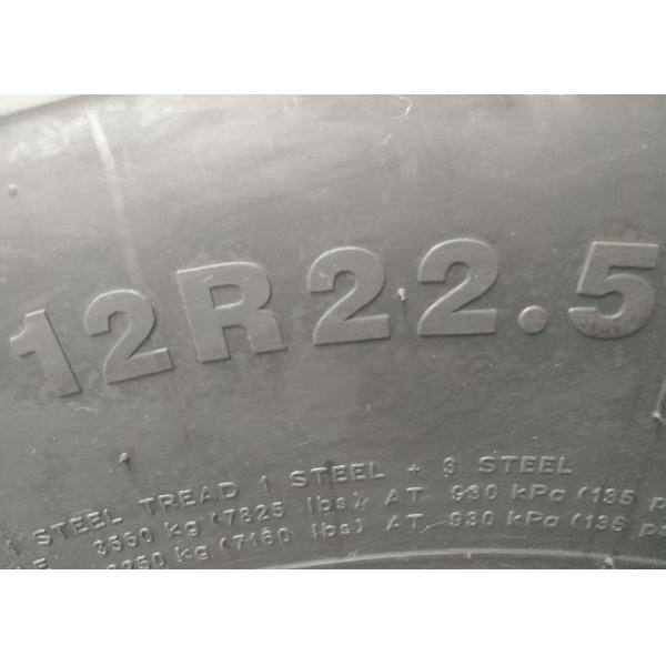 Triple Grooves All Season Truck Tires Rib Type Tread 12R22.5 Compact Size