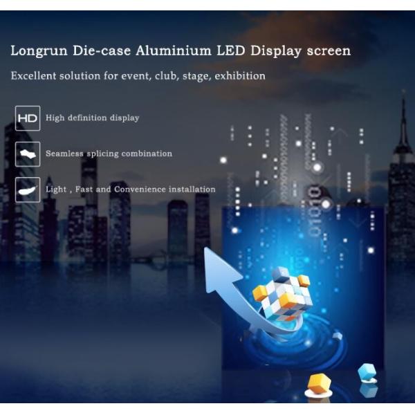 Водоустойчивое определение экрана рекламы P5 / P6 / P8 / P10 СИД высокое для этапа