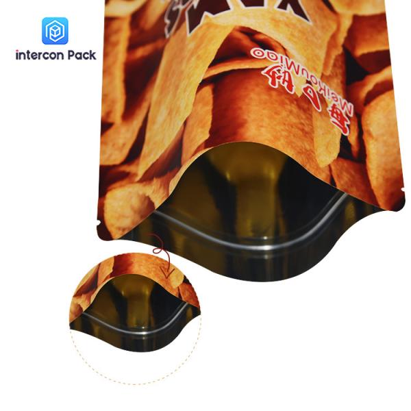 Can Customize Logo Christmas Candy Snack Plastic Packaging Bag Environmental Protection And Recyclable