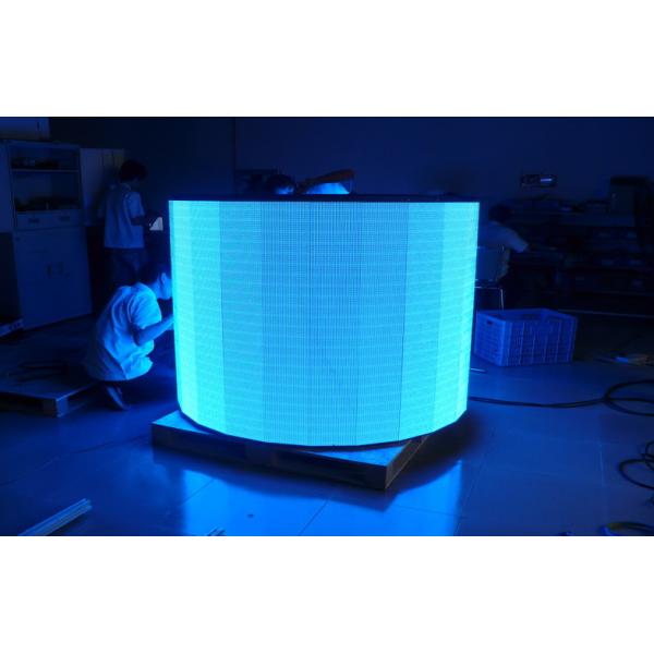 SMD P4.8 Spherical Led Video Ball High Brightness , Cylindrical Led Display