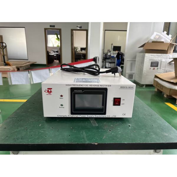 15V 10A Polarity Reversing DC Power Supply Low Ripple ≤1% with HMI Touch Screen RS485 Control 220V Single Phase Input
