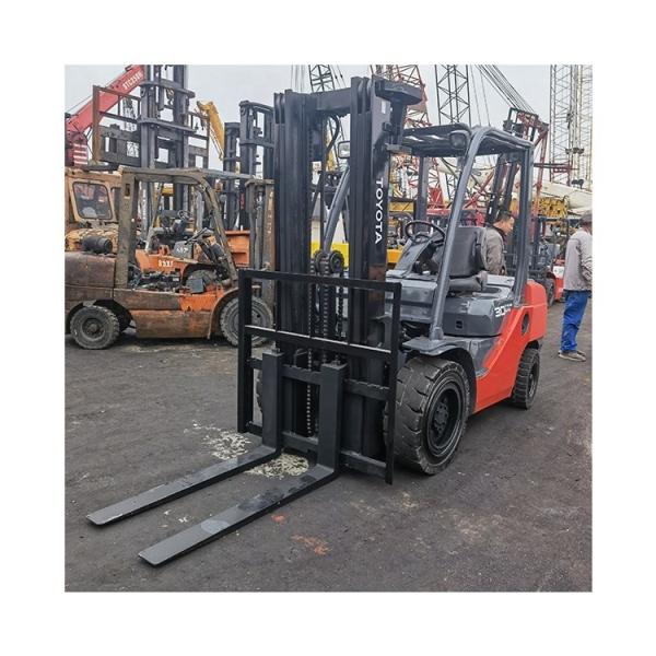 Manufacture 3.5 Ton Diesel Forklift with Semi Lifter Pallet Truck and Routine Fork Width
