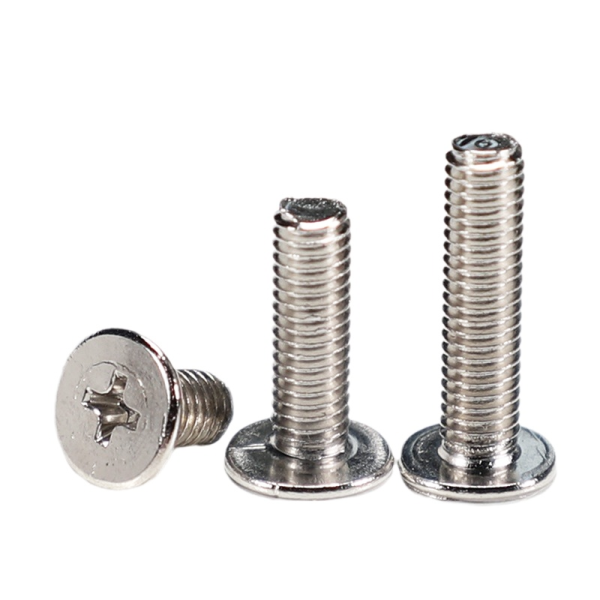 Environmentally friendly nickel plated CM cross groove large flat head M6 screw flat head cross head electronic small screw M3/M4/M5