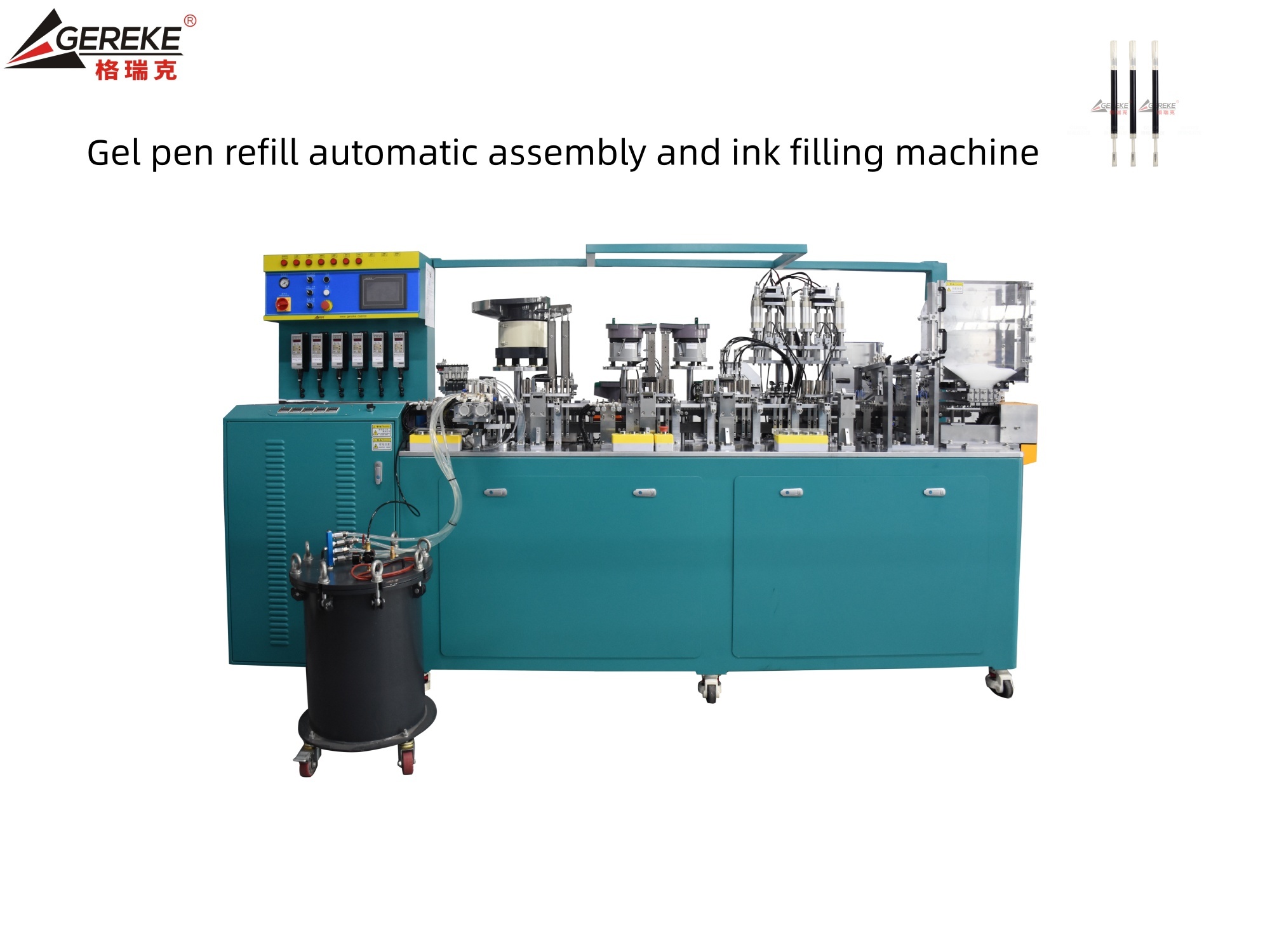 Automatic Gel Pen Refill Assembly Machine And Ink Filling Machine