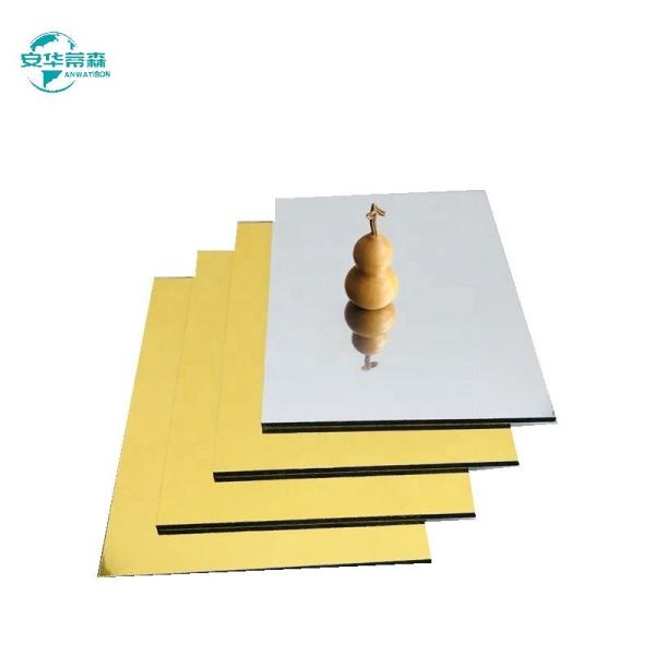 1220mm Width Decorative Acp Mirror Sheet Panels Ultimate Choice For Interior And Exterior Decoration