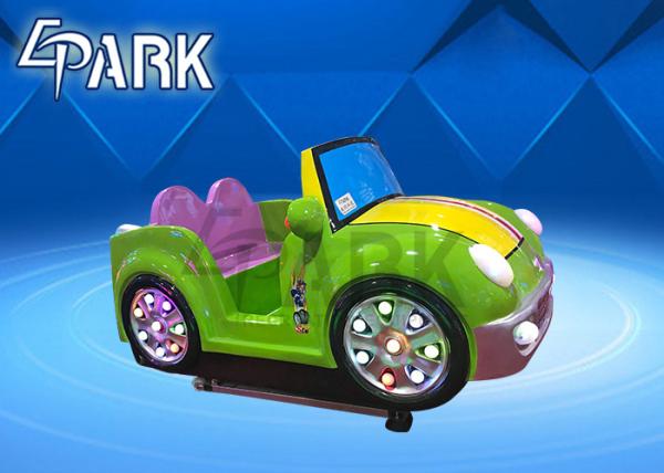 Fashion Kiddy Ride Machine 3D Racing Coin Operated Rocking Horse Bubble Car