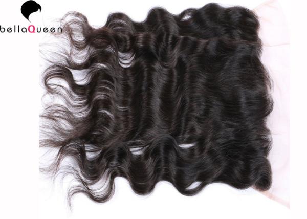 Das perucas malaias do laço do cabelo humano da onda do corpo da categoria 7A tecelagem natural do cabelo preto