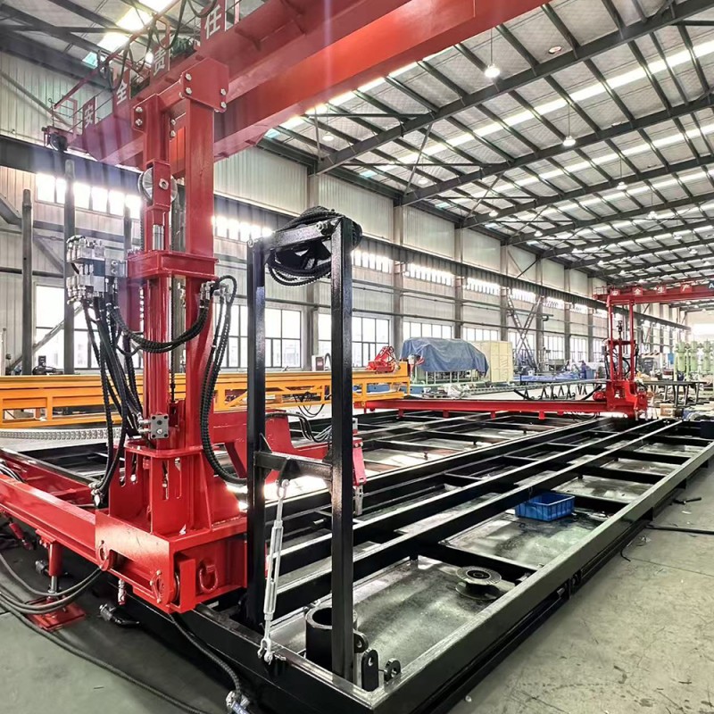 Mobile Power Catwalk Hydraulic Pipe Handling System Marine Equipment Automatic Workover Rig