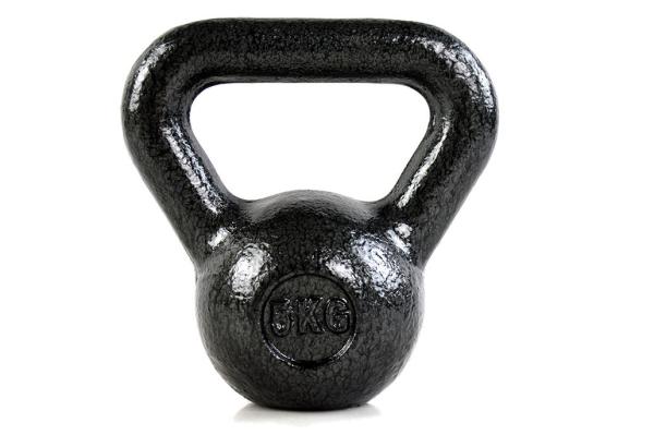 Customized Logo Weightlifting Black Cast Iron Kettlebell For Men Women