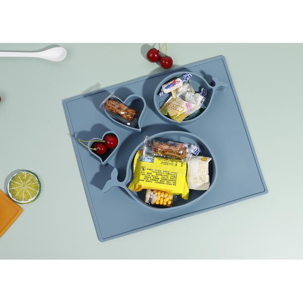Baby Feeding Set Toddler Silicone Baby Tableware Kids Dining Dishes Plates