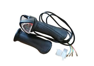 36v / regulador de pressão da torção de 48v Ebike com indicador Wuxing 61XDX da bateria, regulador de pressão de mão bonde
