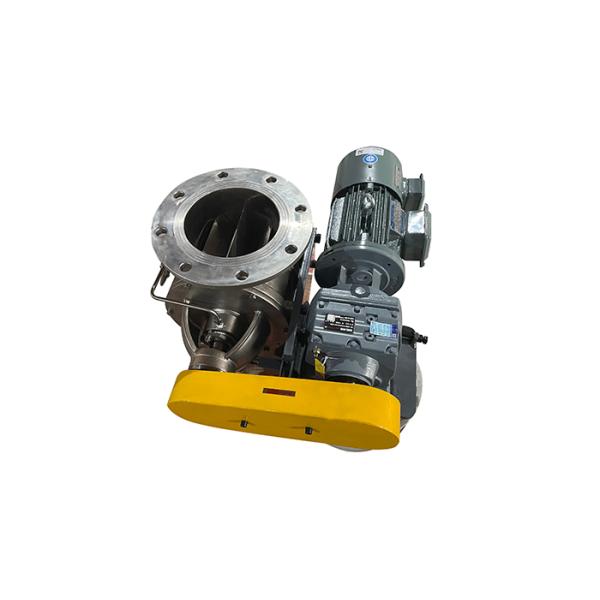 Non Square Mouth Carbon Steel Rotary Valve Customized