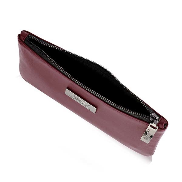 Waterproof Zipper 23.5x11cm Portable Cosmetic Bag Closure Lightweight