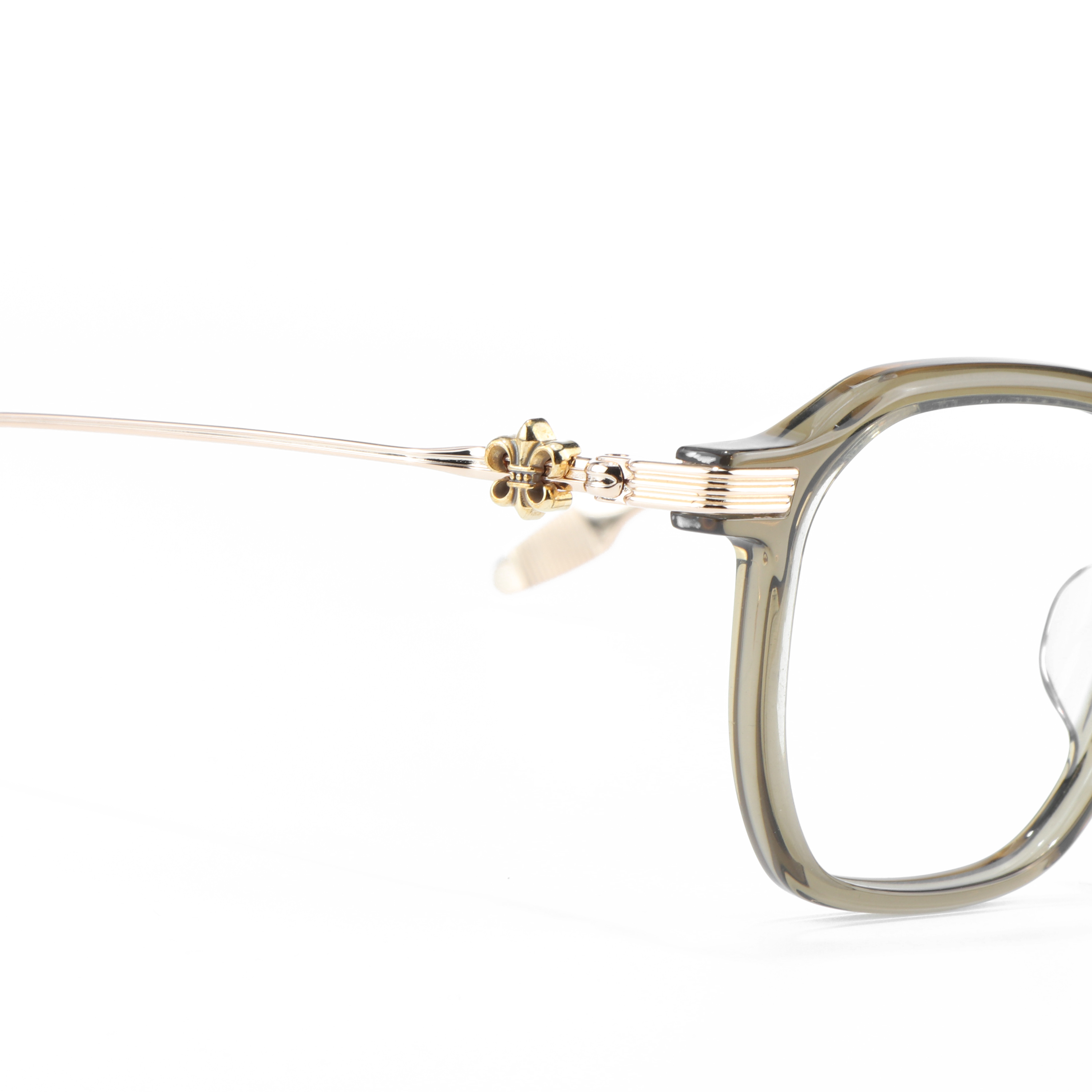 Irregular Shape Black Silver Color Punk Full Rim Optical Prescription Presbyopia Multifocal Lightweight Glasses Order Online