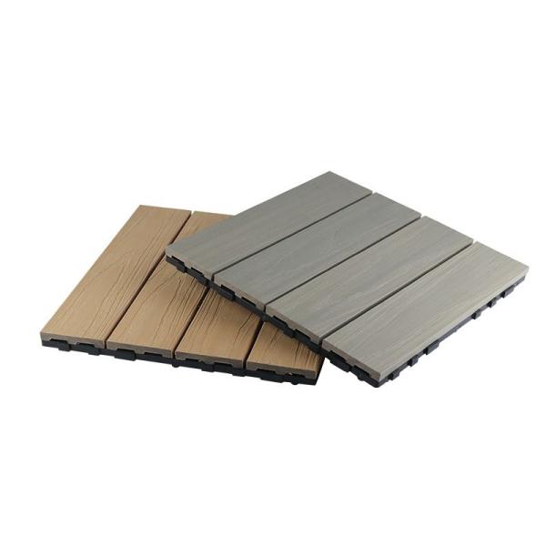 30x30mm WPC Decking Board Waterproof Termite-Resistant Outdoor Flooring