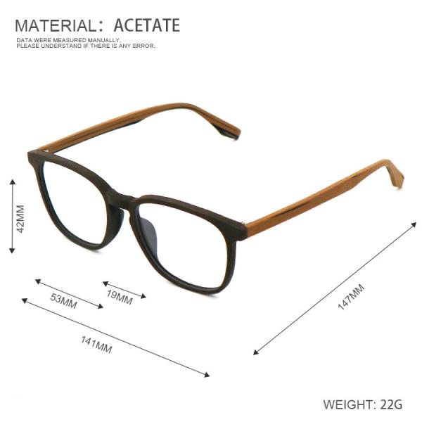 Vestidos de luces al por mayor Imitación Acetato de madera Vestidos de luces marco Pedido personalizado