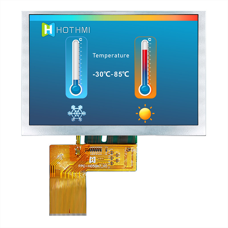 5,0 изготовитель дисплея мониторов TFT LCD солнечного света IPS дисплея дюйма 800x480 читаемый