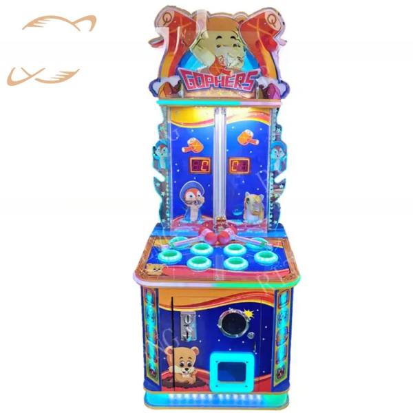 80W Hit The Frog Game Kids Arcade Machine Luxury Steady Appearance