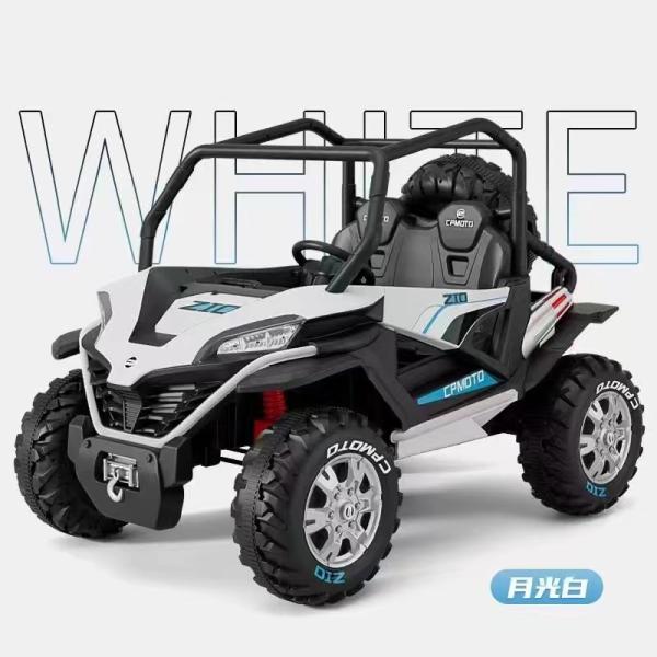 Популярный 12В UTV езда на машине для детей пульт дистанционного управления светодиодный свет Два места Красный Синий Белый