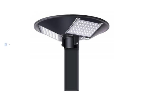 lâmpada solar do jardim do alojamento do Abs dos dispositivos elétricos claros do jardim do diodo emissor de luz de 300w Ip65 com Polo