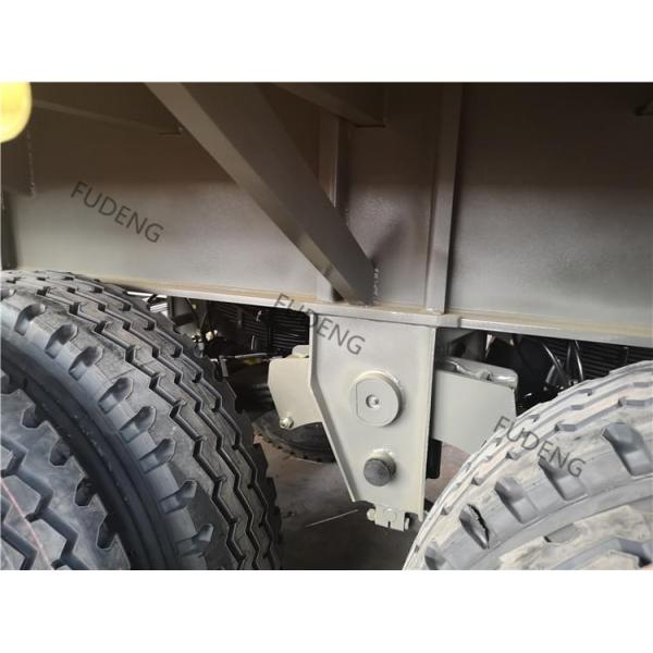 Transport Dry Cargo 20 Ft H Beam Q345B Draw Bar Trailer