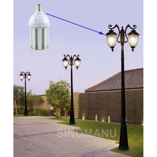 IP65 Waterproof LED Light 360 Degree E40 Base Aluminum Alloy Housing Material