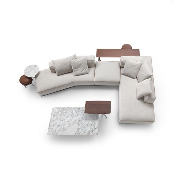 New Style Luxury Sectional Sofa Indoor Furniture Corner Sofa Set Modern Living Room Sofas