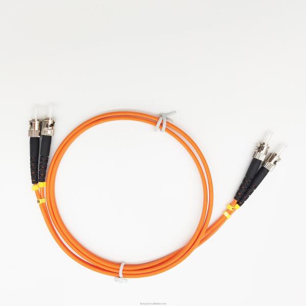 High Speed Fiber Optic Cables LC UPC To ST UPC Fiber Optic Patch Cord Custom FTTH Optical Fiber Cable