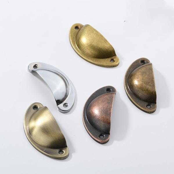 81mm Antique Brass Zinc Alloy Dresser Drawer Pulls Bronze Handle Knobs