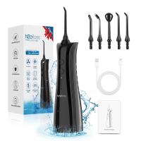 Irrigador Oral Portátil Dental sem fio CE com capacidade de tanque de água de 300 ml e material plástico ABS