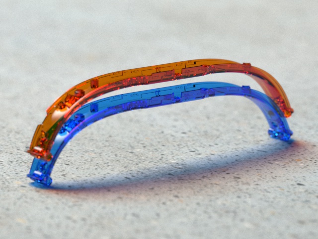 OEM / ODM: Cold Runner Injection Molding & Transparent Glasses Внутреннее корпус (1*1) No.23057