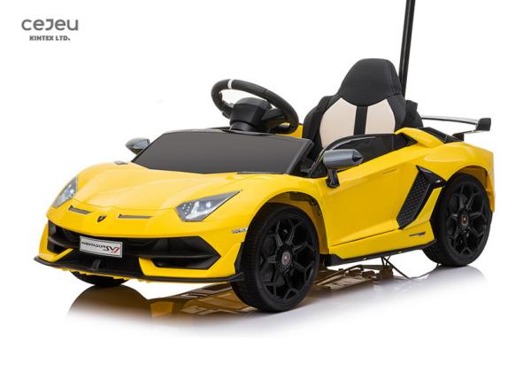Adult Standing Lamborghini Aventador SVJ Ride On Car With Push Bar 18KG