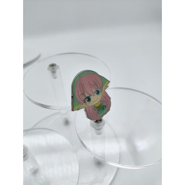 enamel anime Metal Brooch Pin OEM Supported Diecasted Process