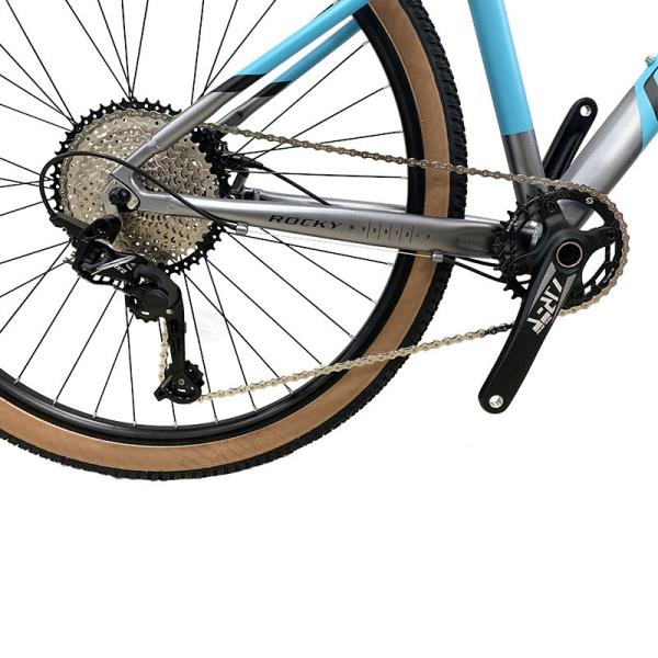 Caixa de liga de 29 polegadas de bicicleta de montanha com freio de disco hidráulico e estrutura de liga de alumínio