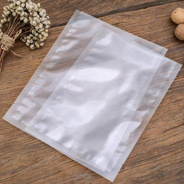 Heat Seal Vacuum Food Storage Bags Customized Color / Size Laminated Plastic For Sausage