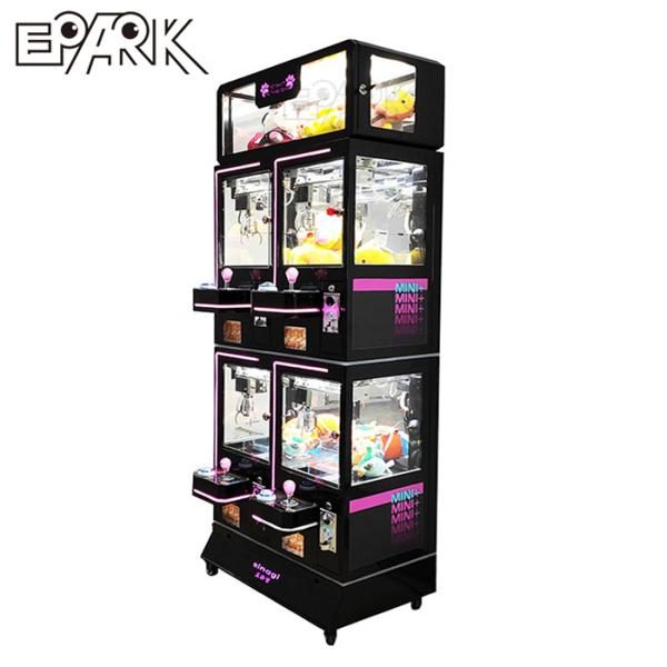 506W Four Player Black Claw Crane Machine Coin Operated