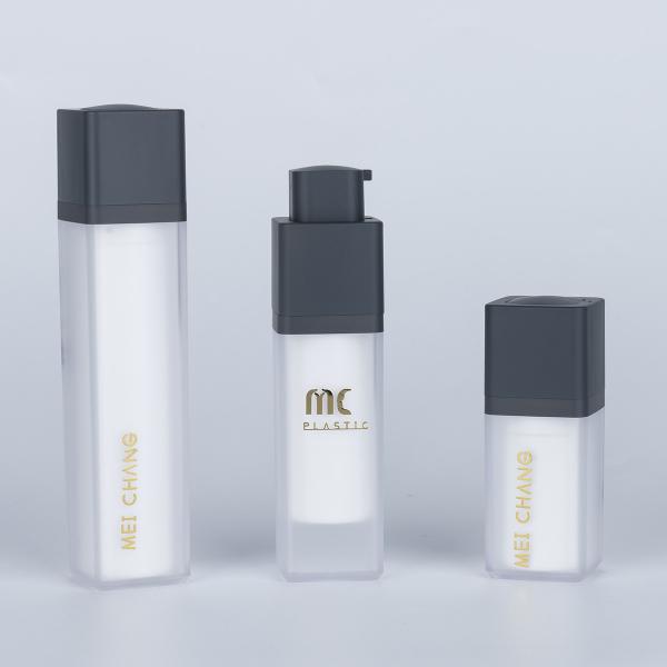 Customizable Color and Printing Acrylic Lotion Pump Bottle for Skin Care 15ml 30ml 50ml