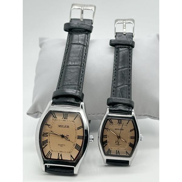 Waterproof Quartz Wrist Watch For Men And Women New Design Fashion Watch With Leather Wristband